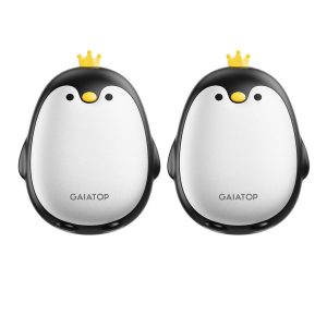 Gaiatop Penguin Shaped Cute Hand Warmers with Magnetic Design - Rechargeable HW-05