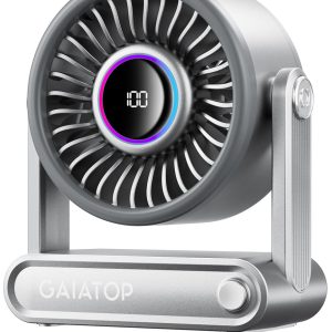 Gaiatop Portable Desk Fan 5 Speeds & Turbo Cooling AF-03