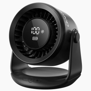 Gaiatop Desktop Fan Battery Life Wall Mounted Desktop Dual Use AF-02